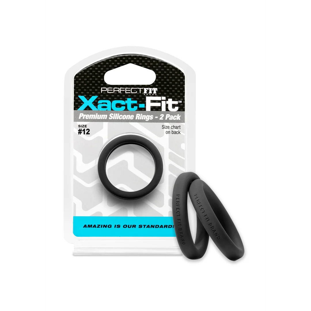 PerfectFit Xact Fit Penisring Größe #12, 2 Stück – Bild 1