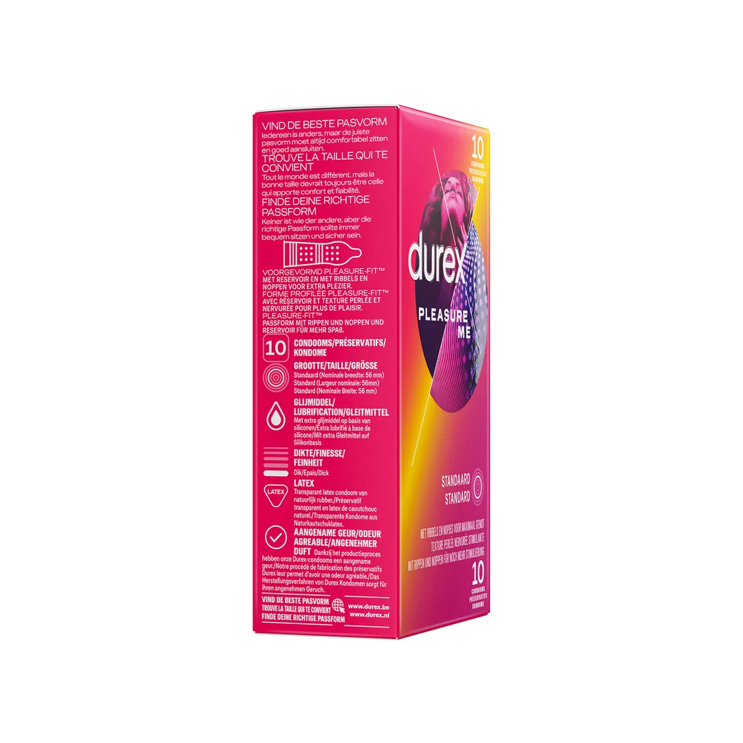 Durex Pleasure Me Kondome, 10 Stück – Bild 2