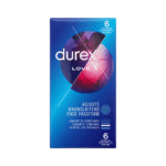Transparente Kondome – 6 Stück – Durex Originals Classic