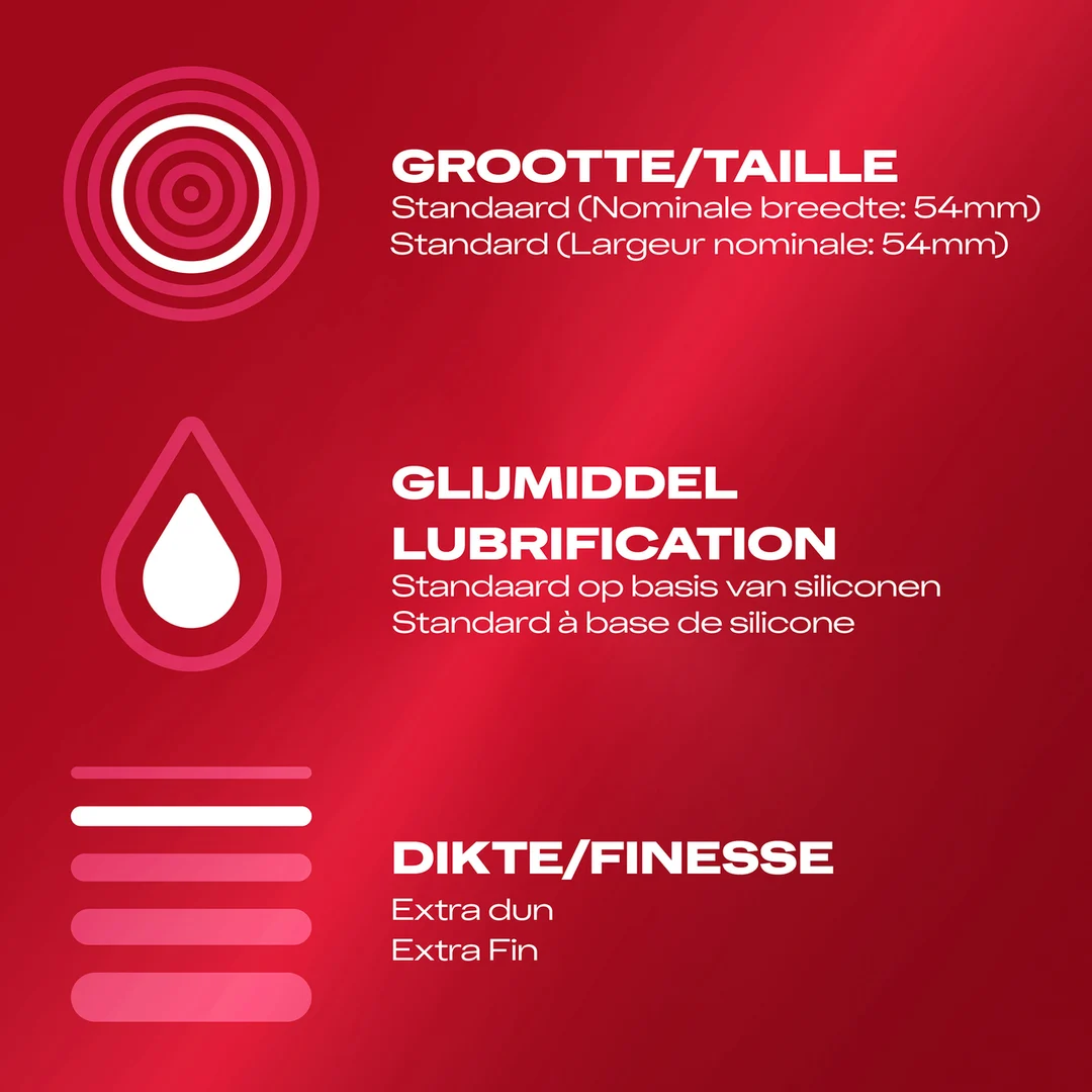 Durex Thin Feel Extra Thin Kondome, 10 Stück – Bild 3