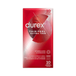 Durex Thin Feel Extra Thin Kondome, 10 Stück