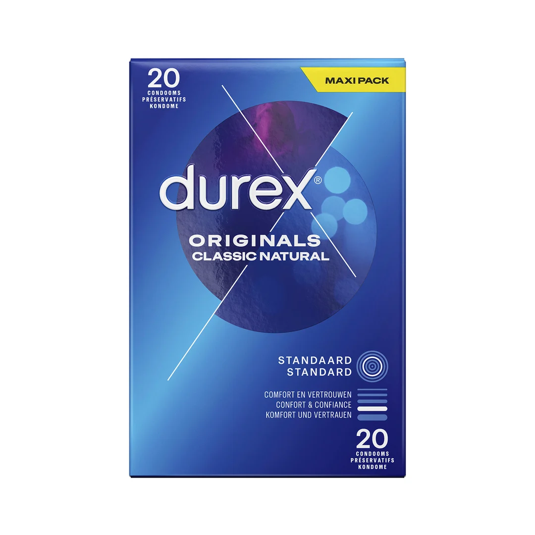 Durex Originals Classic Natural Kondome