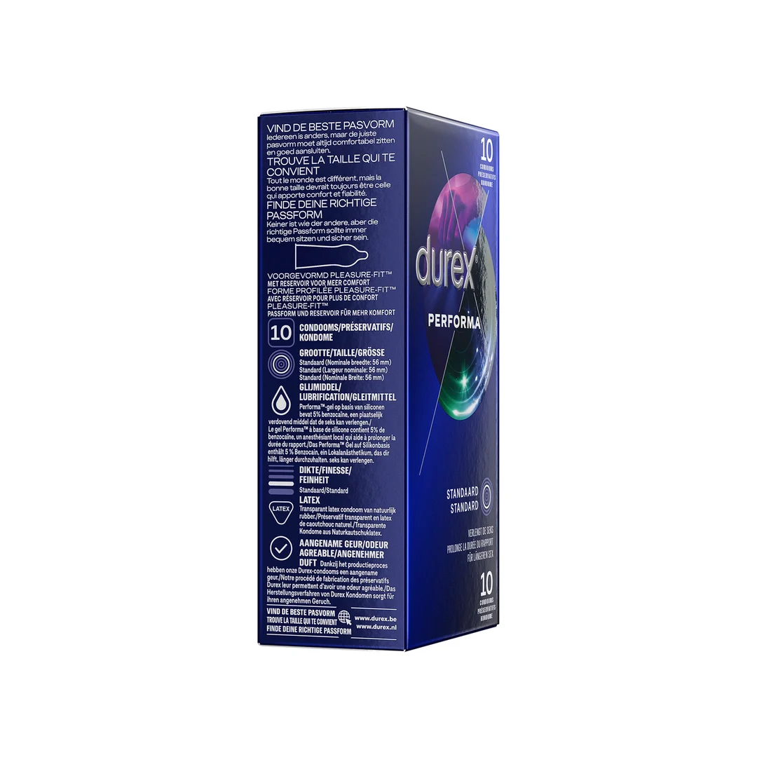 Durex Performa Kondome, 10 Stück – Bild 2
