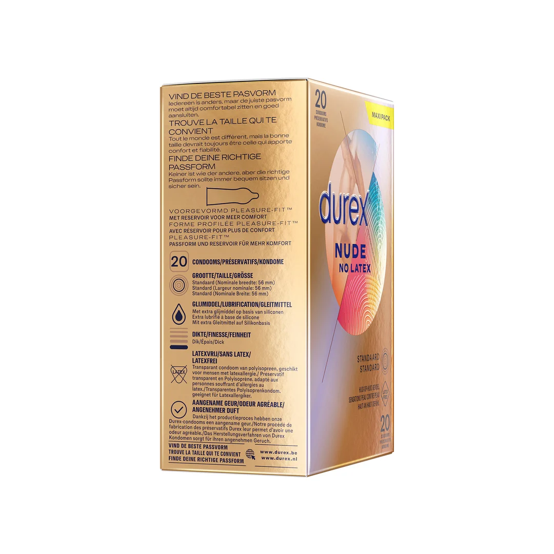 Durex Nude Extra Large Kondome – Bild 2
