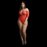 Spitzenbody mit Strasssteinen und Carmenausschnitt für glamouröse Kurven – Presents – Bild 4