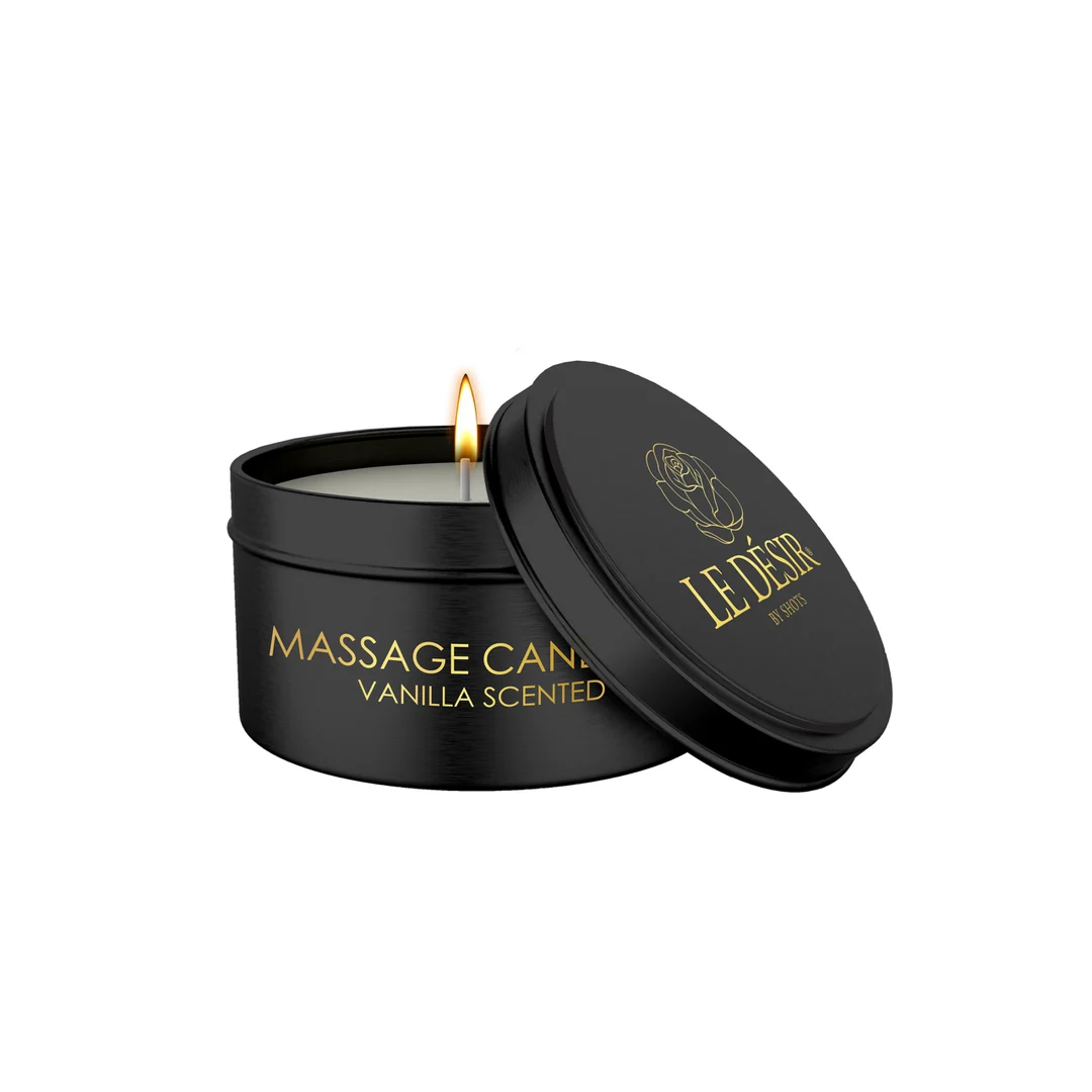Massagekerze – Erotische Massagekerze mit Vanilleduft – Le Désir by Shots – Bild 6