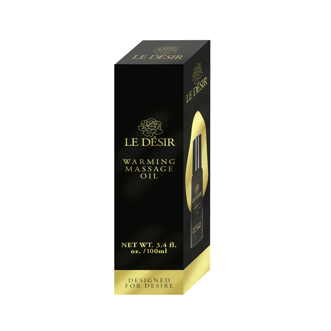 Massageöl, wärmend, für alle Geschlechter, Le Désir by Shots, 100 ml – Bild 1