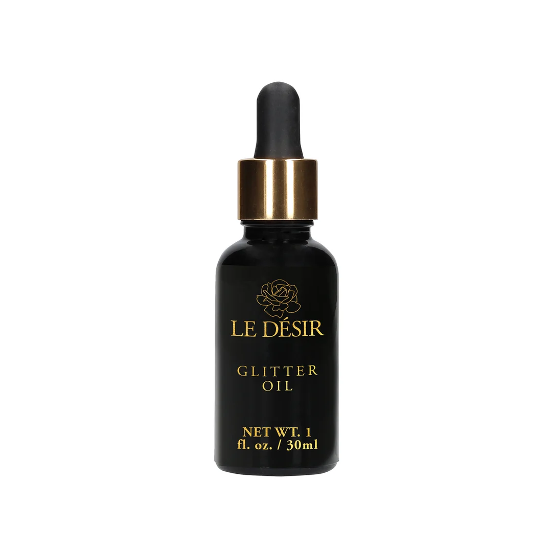 Glow Körperöl – leichter Körperglitzer mit natürlichem goldenem Schimmer – Duft nach Kamille und Mandarine – Le Désir by Shots – 1 fl oz / 30 ml – Bild 3