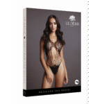 Body aus Spitze für kurvige Formen mit Neckholder und Riemchendetails – LIN – Bild 7