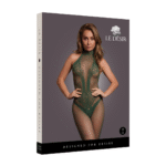 Bodystocking aus Netzspitze mit offenem Schritt für einen verführerischen Look bei kurvigen Figuren – LIN – Bild 25
