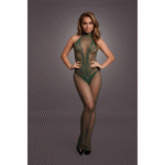 Bodystocking aus Netzspitze mit offenem Schritt für einen verführerischen Look bei kurvigen Figuren – LIN – Bild 28