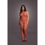 Bodystocking aus Netzspitze mit offenem Schritt für einen verführerischen Look bei kurvigen Figuren – LIN – Bild 22