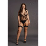 Kurviger Body mit Strass und Neckholder für einen verführerischen Look – SexyPlus – Bild 4