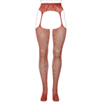 Sexy Dessous mit Netzstrümpfen und Spitzen Strapsgürtel für kurvige Figuren, Koning – Bild 12