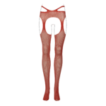 Strumpfhose mit offenem Schritt und Strapsdetails an der Taille für sinnliche Looks mit Kurven – LIN – Bild 24