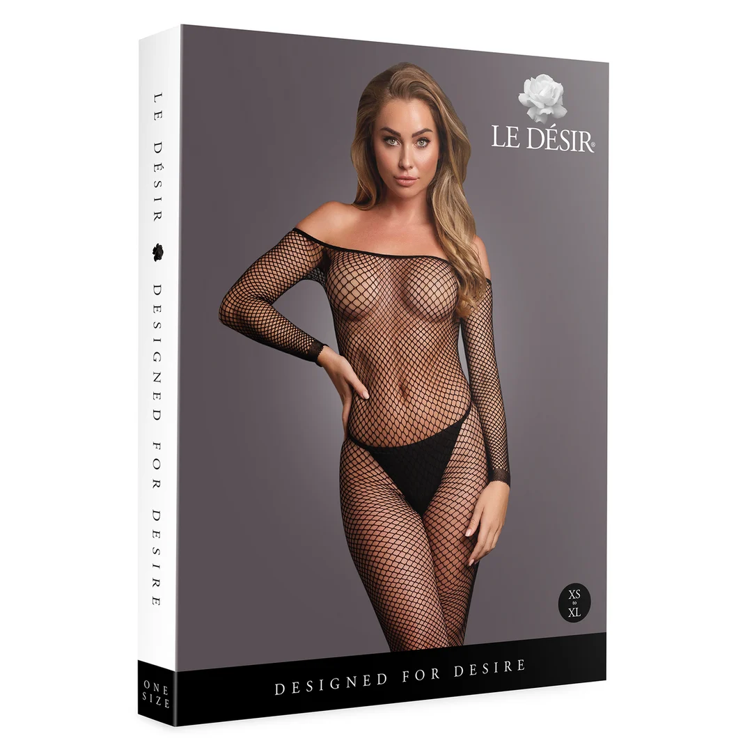 Netzbody mit Carmen Ausschnitt für kurvige Silhouetten – OSX – Bild 7