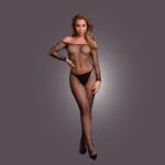 Netzbody mit Carmen Ausschnitt für kurvige Silhouetten – OSX – Bild 10