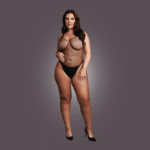 Lingerie Body mit Netzakzent für einen verführerischen Look mit Kurven – OSX – Bild 4
