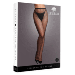 Strumpfhose mit feinem Netzmuster für einen sinnlichen Look an kurvigen Körpern – OSX – Bild 7