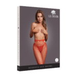 Funkelnder Cut out Slip mit goldenem Glitzer für einen sexy kurvigen Look – LIN – Bild 13