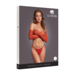 Glamouröse Opernhandschuhe in großen Größen mit goldenem Glitzer – SexyPlus – Bild 13