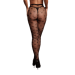 Plus Size Strumpfhose mit Herzmuster für einen verspielten Look mit Kurven – LIN – Bild 7