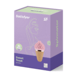Satisfyer Klitoris Vibrator mit rotierenden Rippen – Süße Versuchung