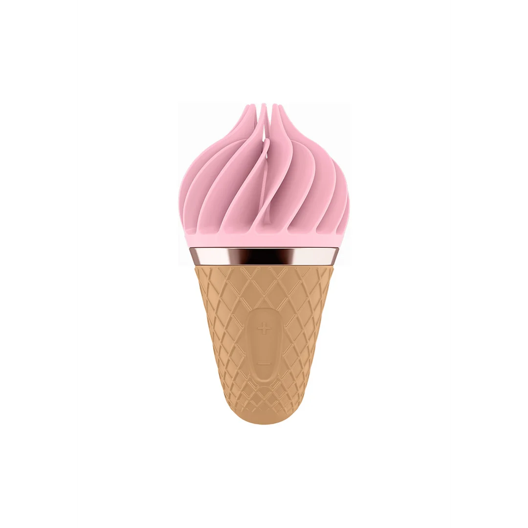 Satisfyer Klitoris Vibrator mit rotierenden Rippen – Süße Versuchung – Bild 4