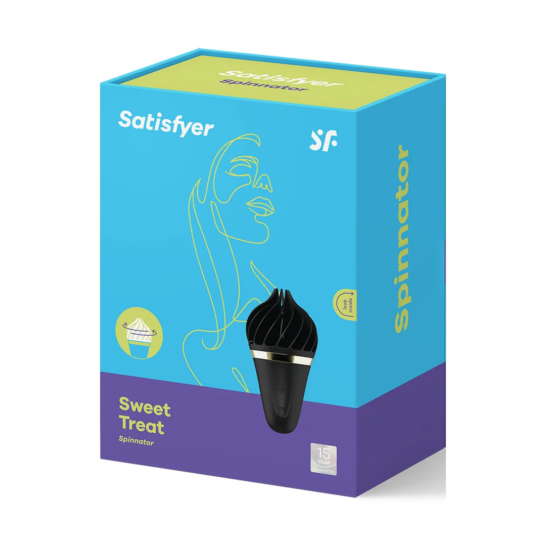 Satisfyer Klitoris Vibrator mit rotierenden Rippen – Süße Versuchung – Bild 5