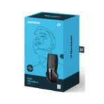 Vibrierender Masturbator mit 14 Vibrationsprogrammen – Schwarz