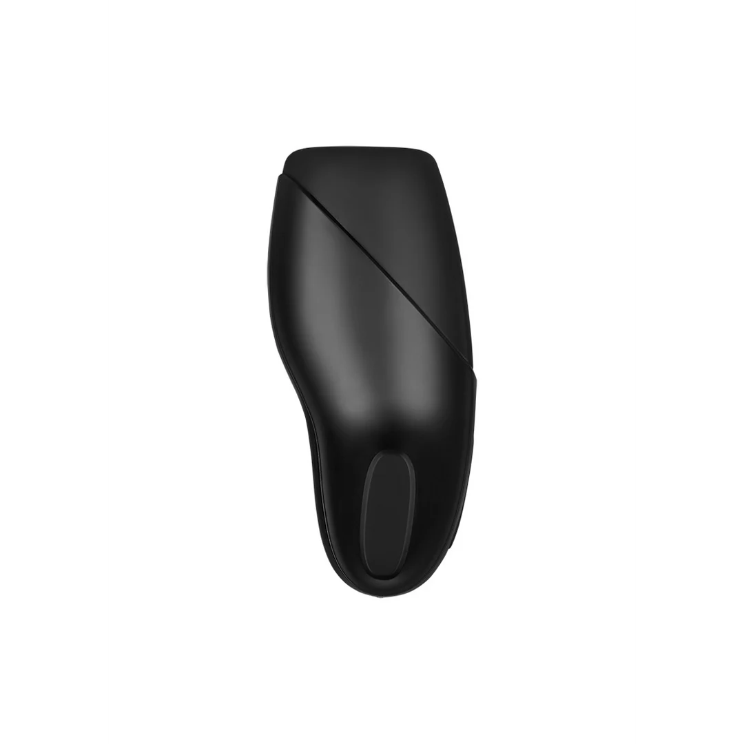 Vibrierender Masturbator mit 14 Vibrationsprogrammen – Schwarz – Bild 3