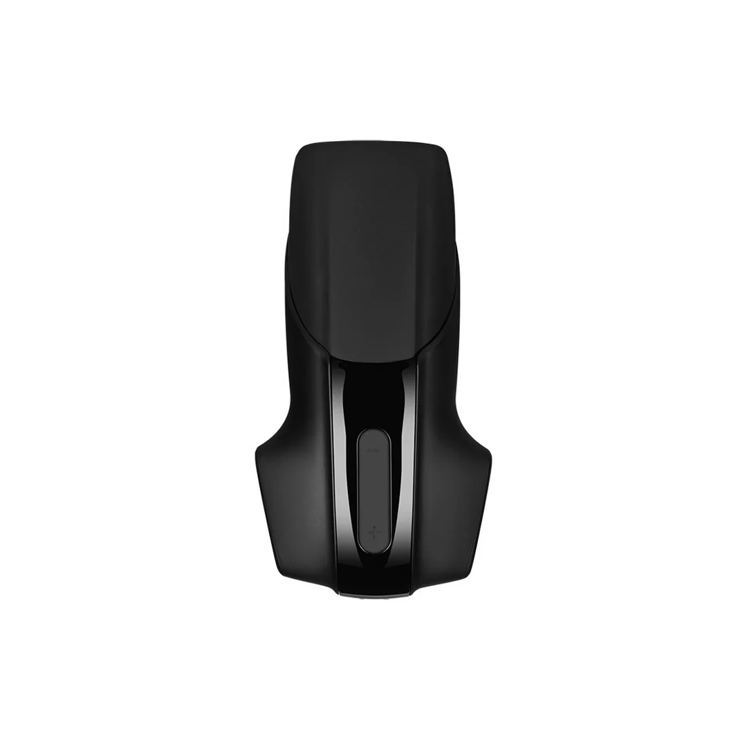 Vibrierender Masturbator mit 14 Vibrationsprogrammen – Schwarz – Bild 4