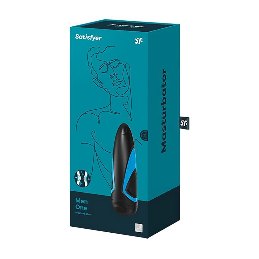 EE73-636-0817-2 Pocket Stroker mit Pumpfunktion – Schwarz/Blau – Bild 1