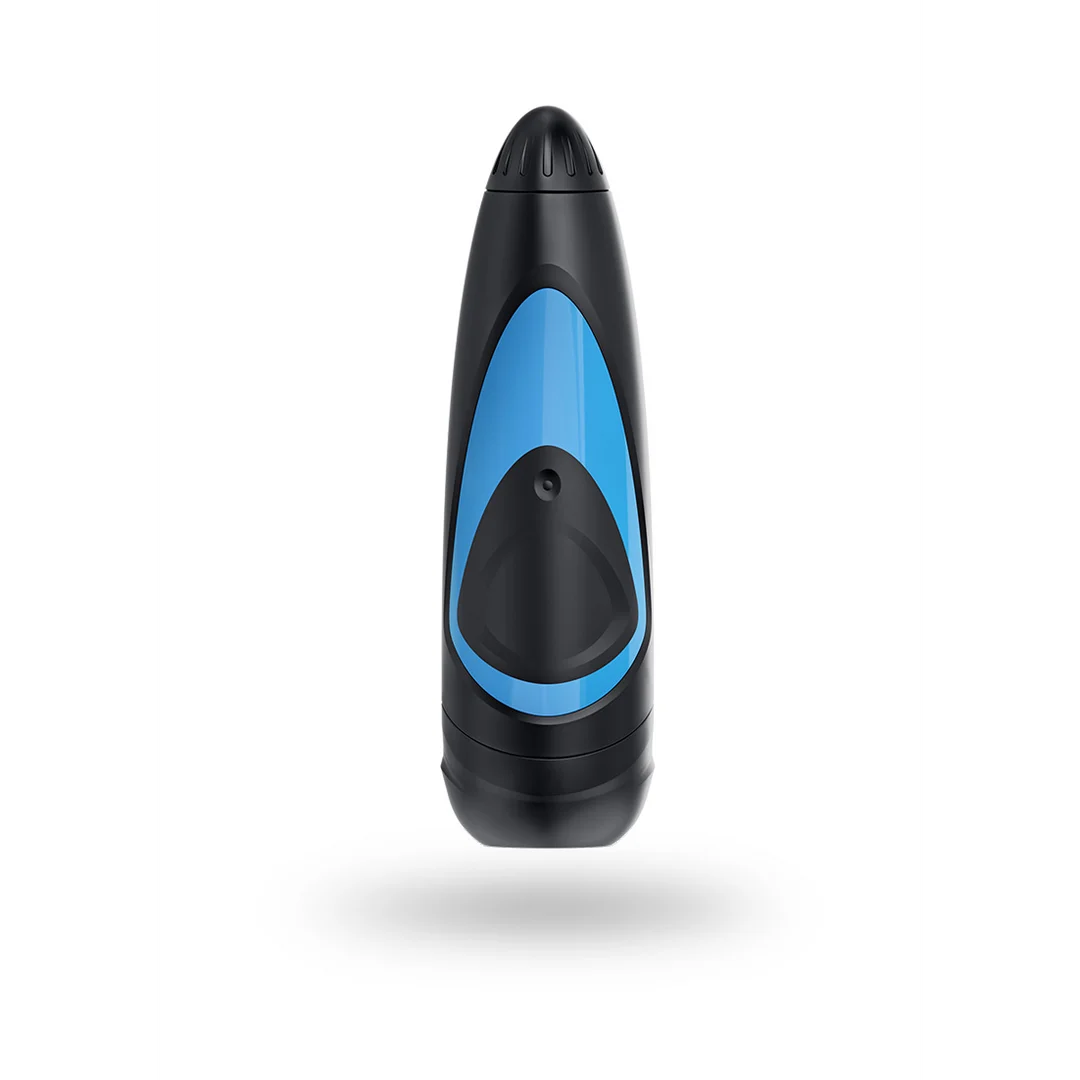 Pocket Stroker mit Pumpfunktion – Schwarz/Blau – Bild 3
