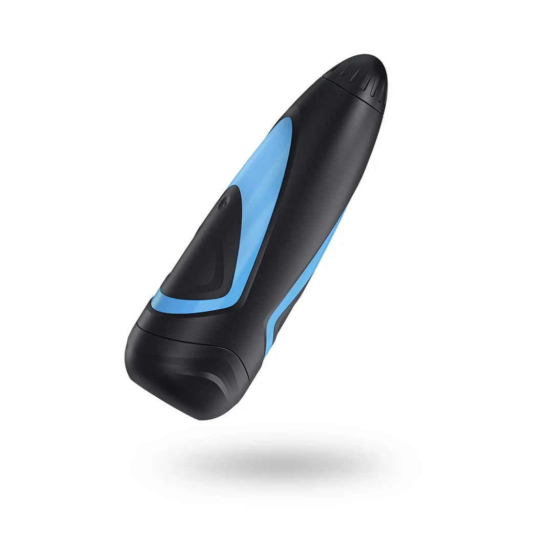 Pocket Stroker mit Pumpfunktion – Schwarz/Blau – Bild 4
