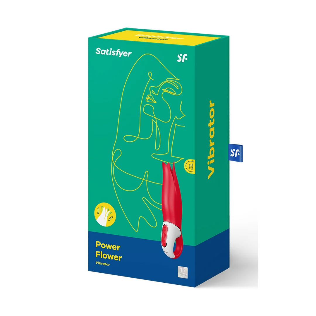 EE73-837-0418-2 Satisfyer Power Flower Classic Vibrator – Bild 1