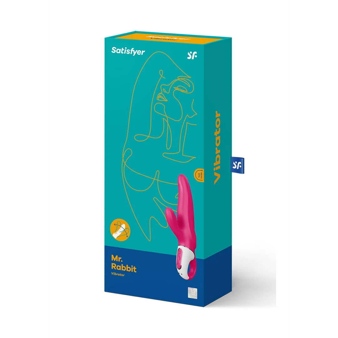 Satisfyer Rabbit Vibrator – doppelter Motor und Stimulation zu zweit – Satisfyer Rosa – Bild 2
