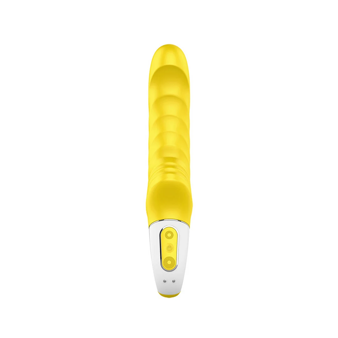Satisfyer Klitorisvibrator mit gebogenem Design – Yummy Sunshine – Bild 4