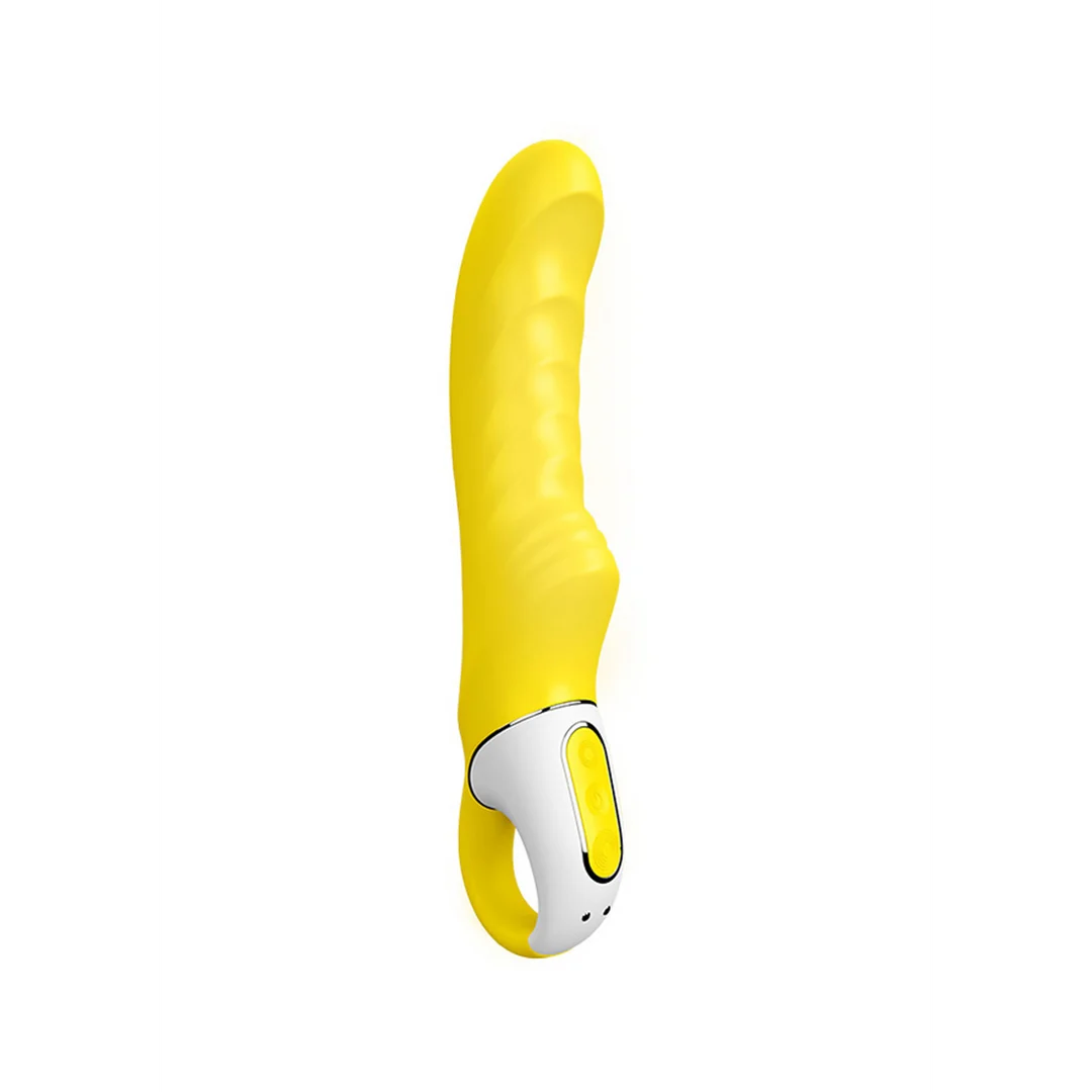 Satisfyer Klitorisvibrator mit gebogenem Design – Yummy Sunshine – Bild 6