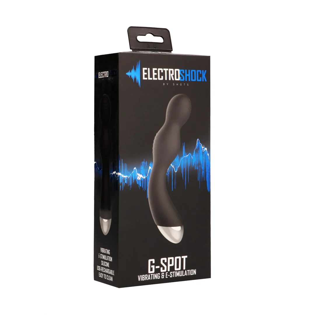 ELC002BLK-2 Analvibrator mit 10 Modi: E-Stimulation G-/P Spot Vibrator – Bild 1