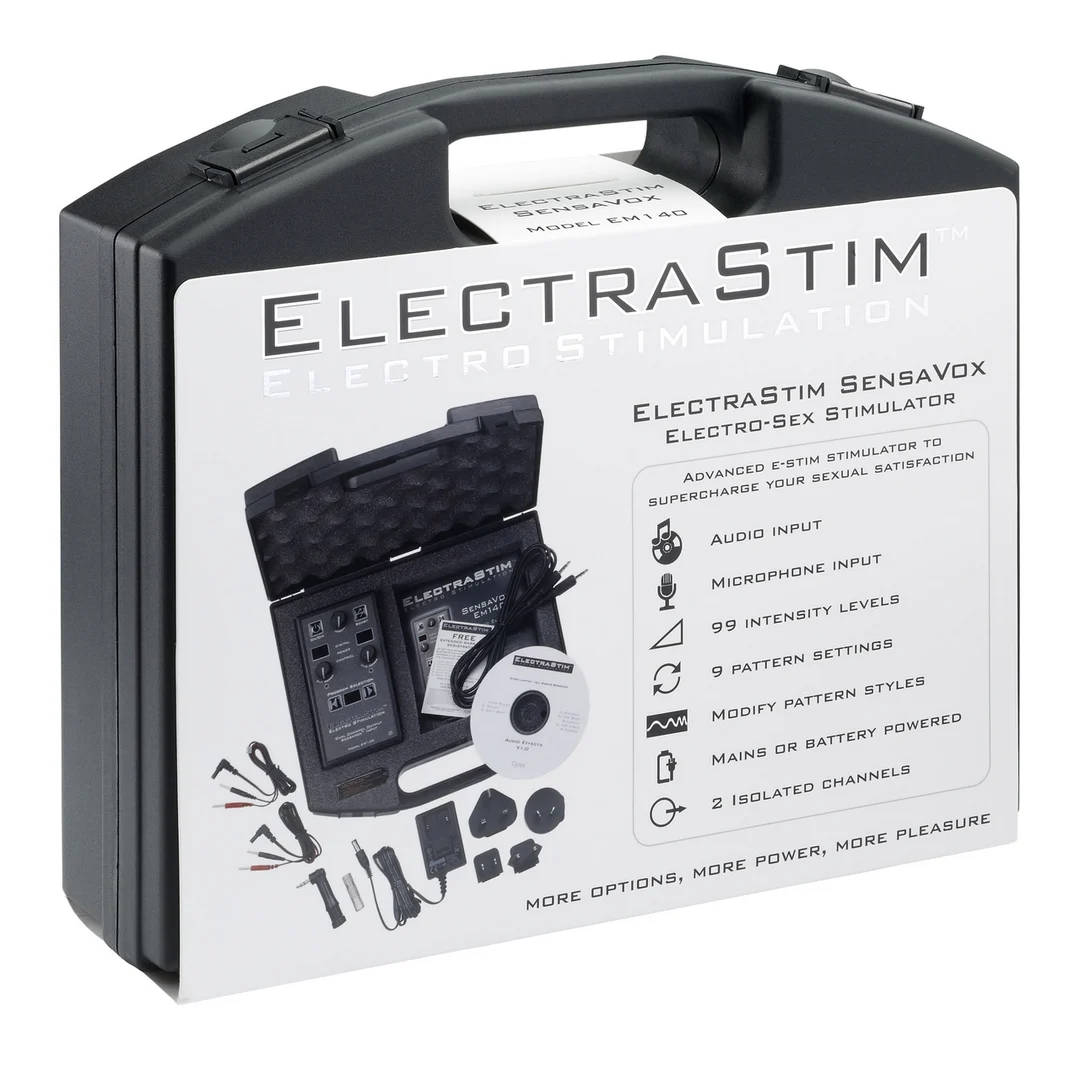 EM140-2 ElectraStim SensaVox Elektrostimulator Set – Bild 1