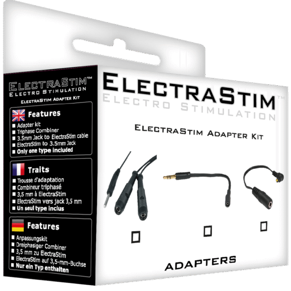 ElectraStim Adapterset vom Standardadapter auf 3,5 mm Klinke