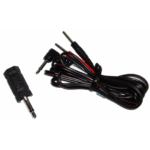 ElectraStim Klinken Adapterkabelset 3,5 mm und 2,5 mm – Bild 2