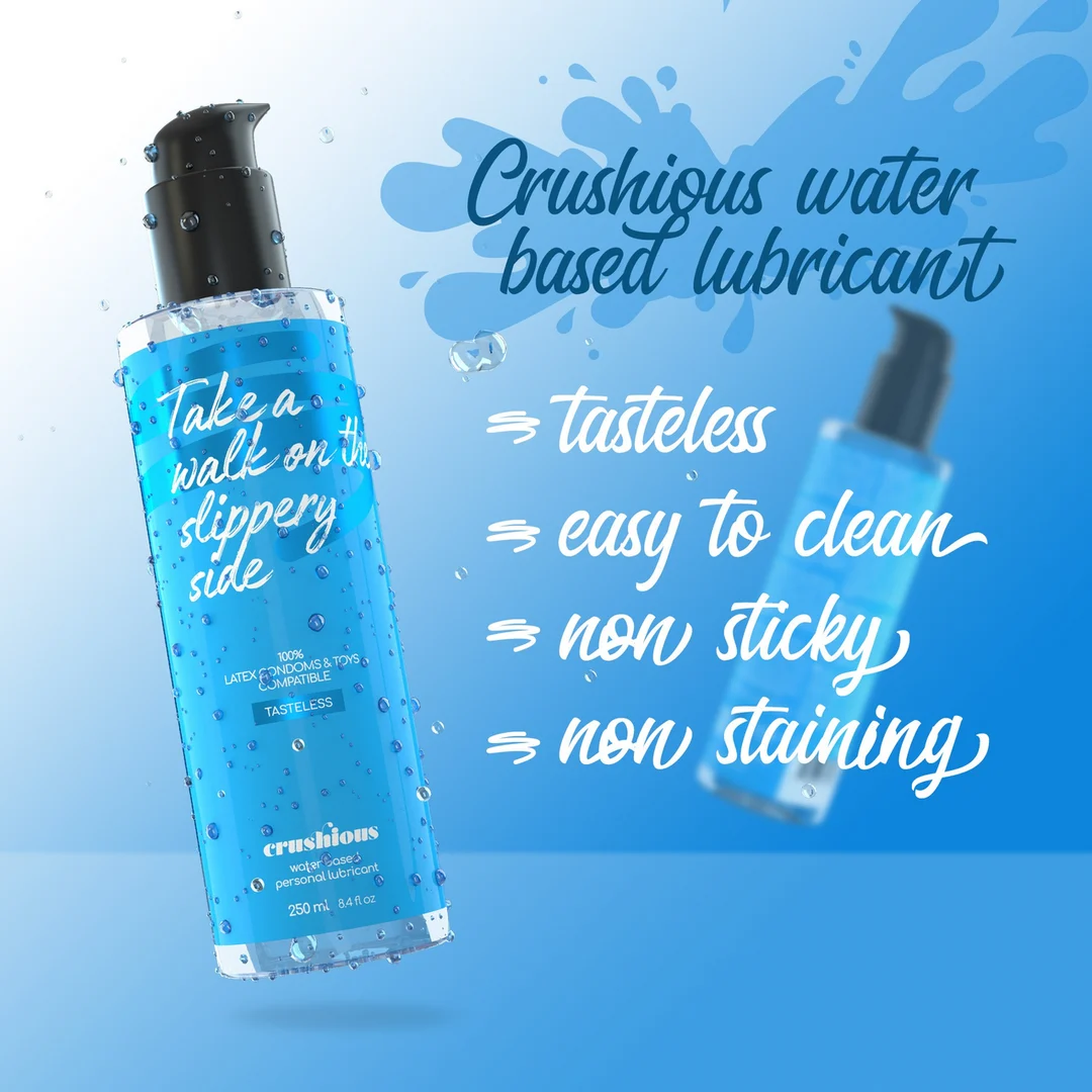 Crushious Gleitmittel auf Wasserbasis 250 ml – Bild 3