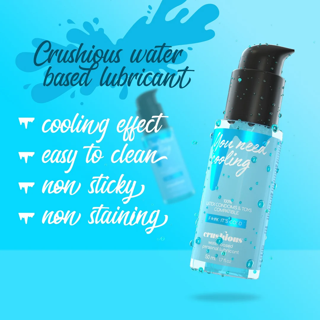 Crushious kühlendes Gleitgel auf Wasserbasis, 50 ml – Bild 2