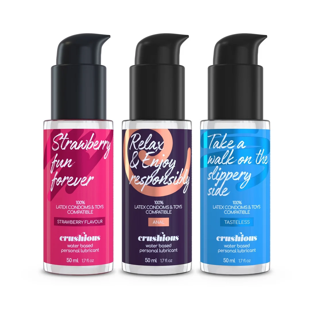 Crushious Essentials Gleitmittelset, 3 teilig – Bild 5