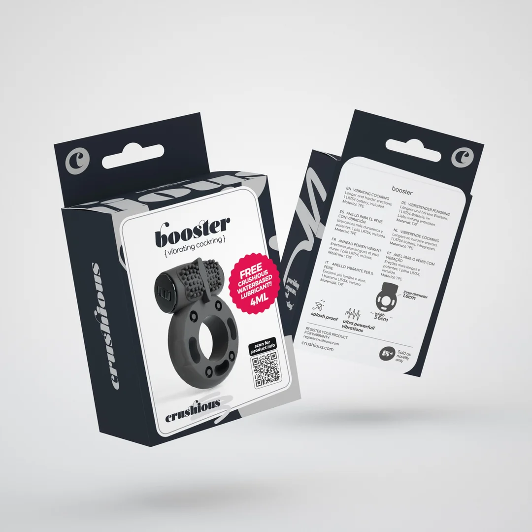 Crushious Booster vibrierender Cockring – Bild 1