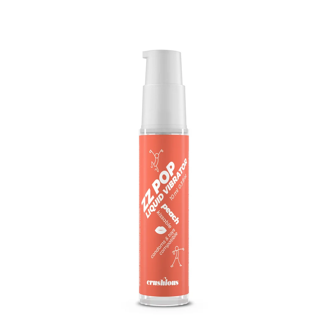 ZZ Pop küssbarer Liquid Vibrator Kirsche 10 ml – Bild 9