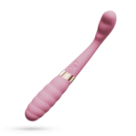 Crushious Pixie flexibler Dual Vibrator in Rosa – Bild 2