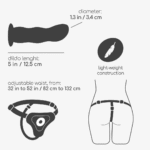 Crushious Snapper Strap on Harness mit Dildo – Bild 5